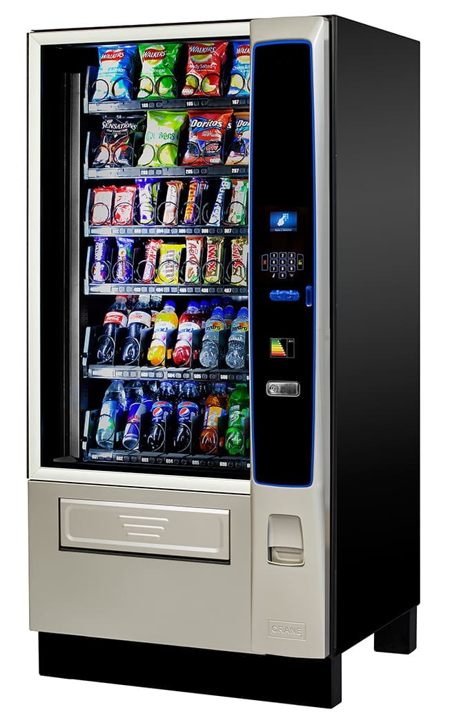 Crane Merchant 4 Media Touch Snack & Cold Drinks Machine