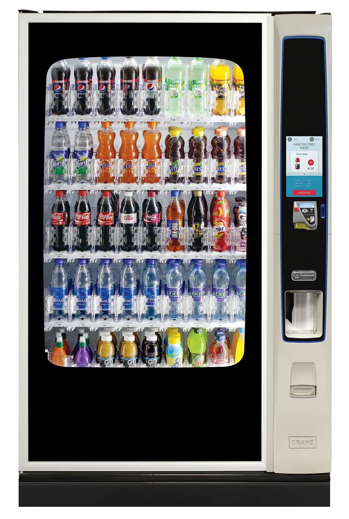 Crane Bevmax 45 Media Touch Cold Drinks Machine